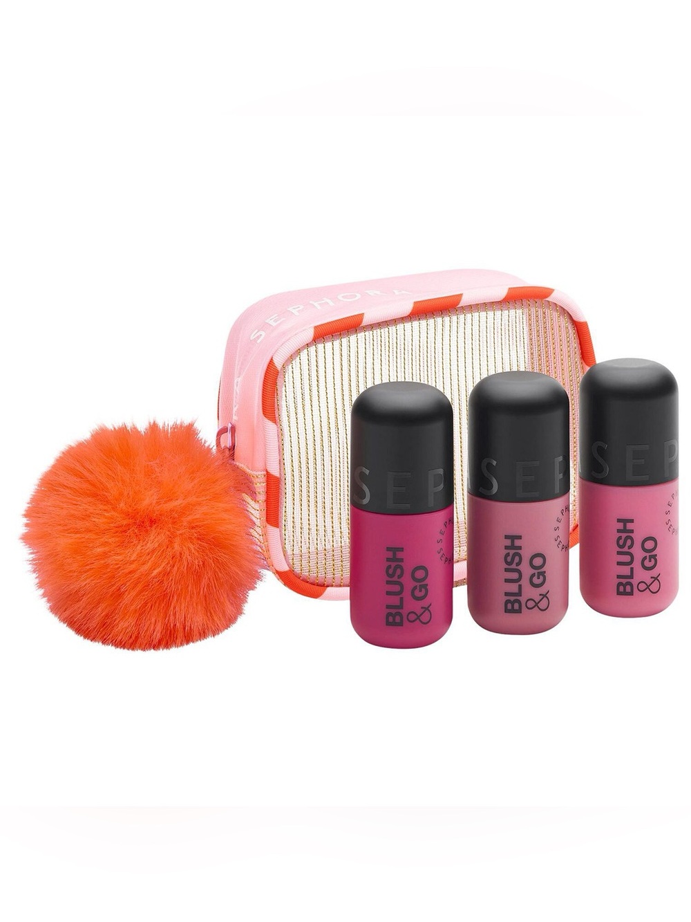New New SEPHORA COLLECTION Blush & Go Trio Makeup Gift set